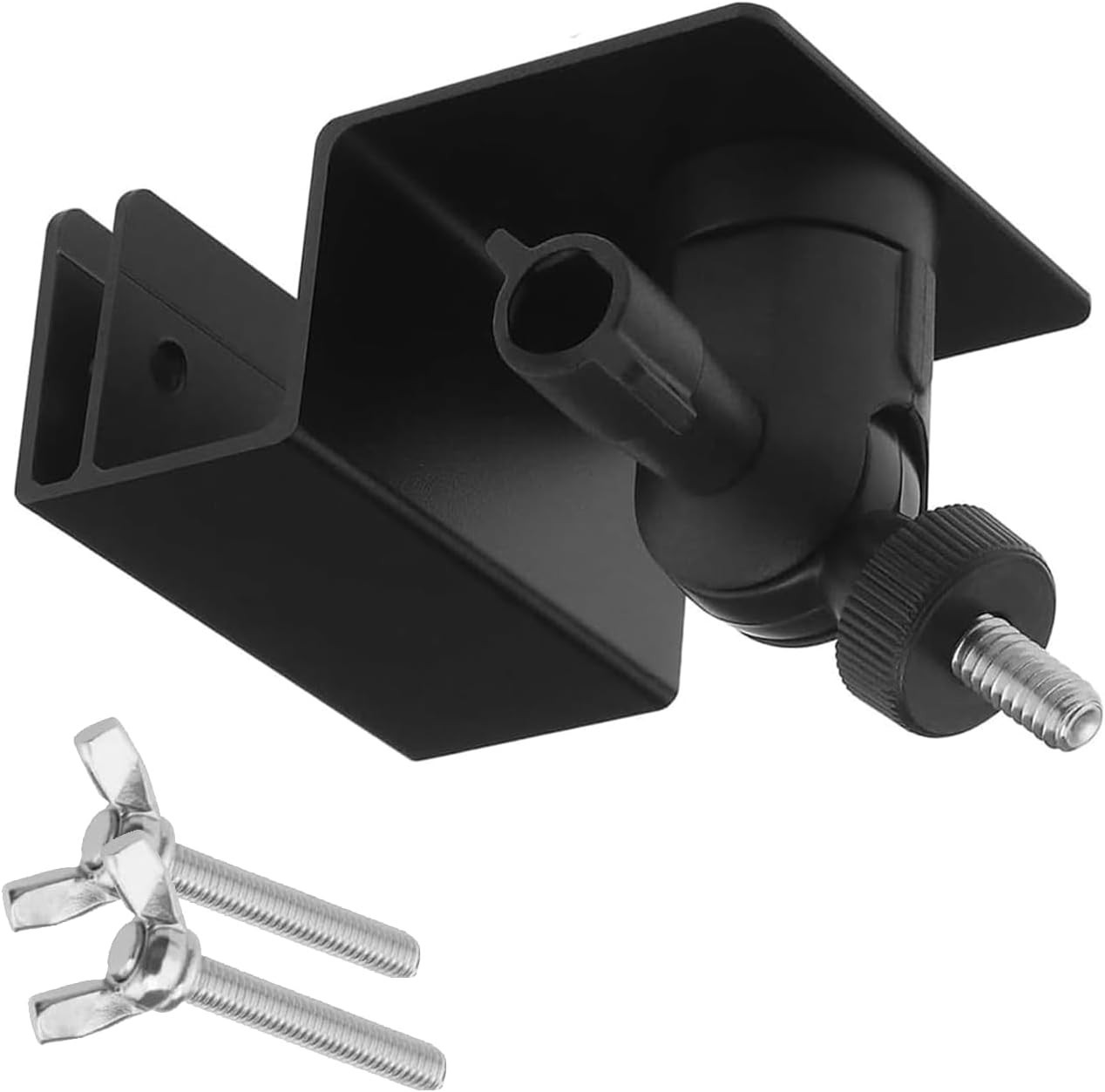 Universal Gutter Mount for Solar & Security Cameras – No Drill, Adjustable St…