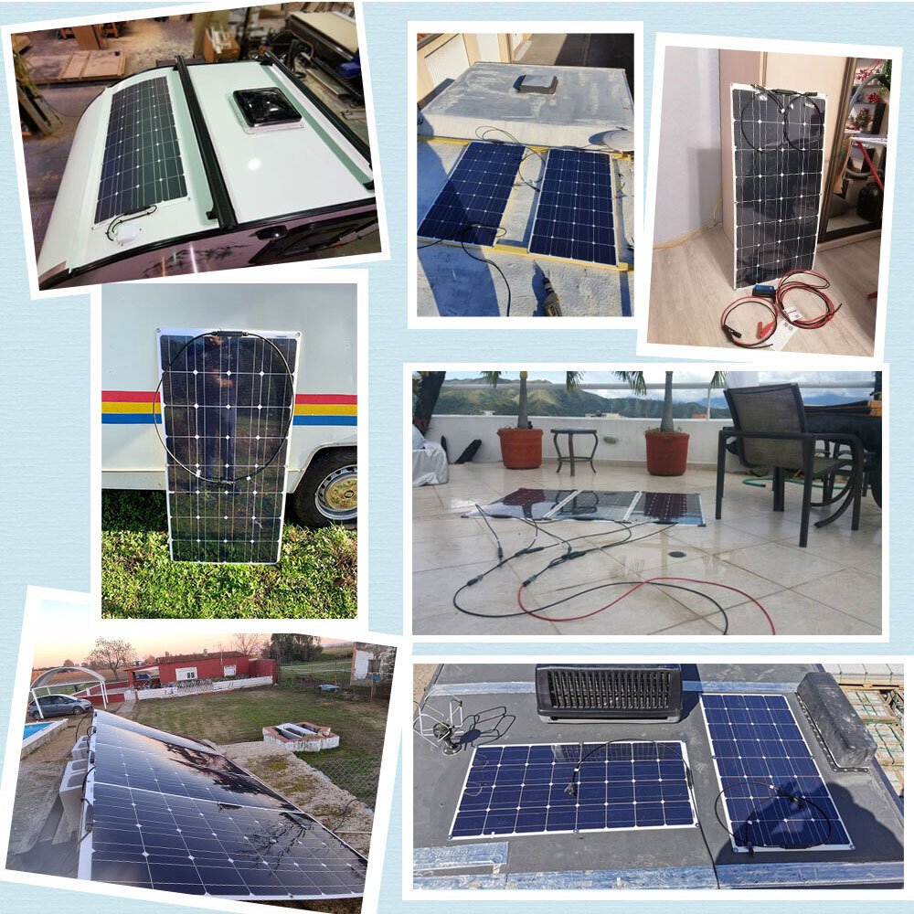 150-900W Solar Panel Kit 12V with 40A Solar Charge Controller Dual 5V USB Output