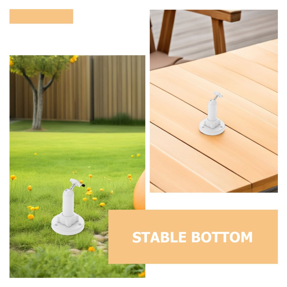 4 Pcs Pole Mounting Solar Bracket Adjustable Panel Holder Balcony