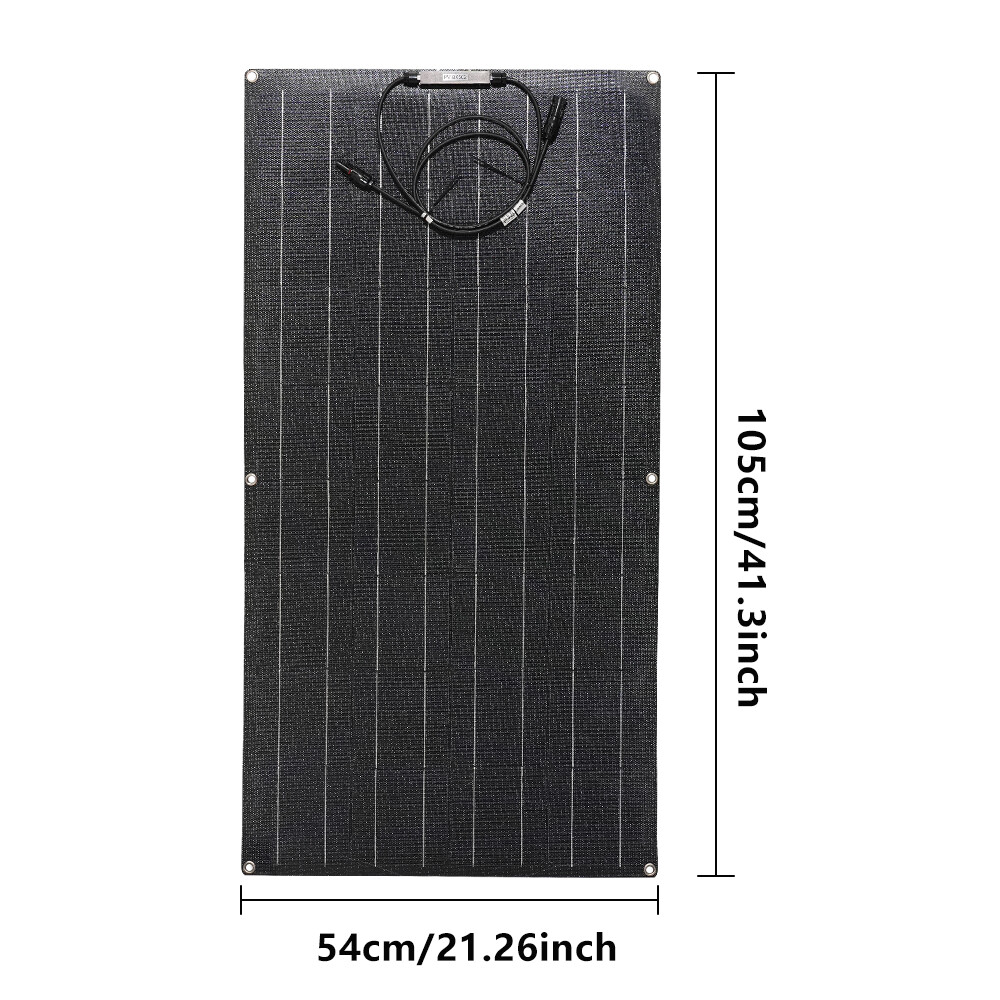 400W 800W Flexible Solar Panel Mono 12V Portable for Camping Home RV Boat Marine