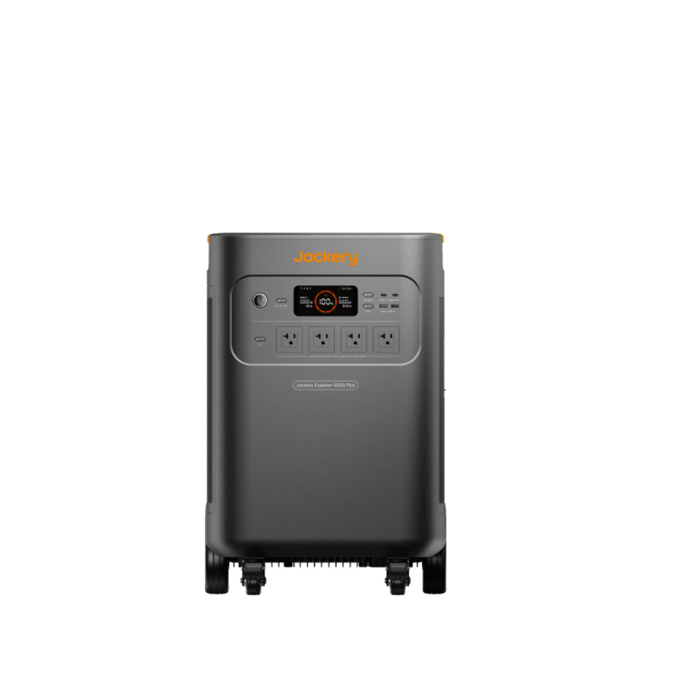 Jackery Explorer 5000 Plus + SolarSaga 500W Solar Panel +Smart Transfer Switch