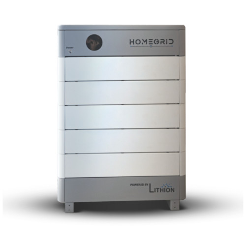 Lithion HomeGrid Stack’d Series 24kWh 5 Modules Home Battery Storage with BMS