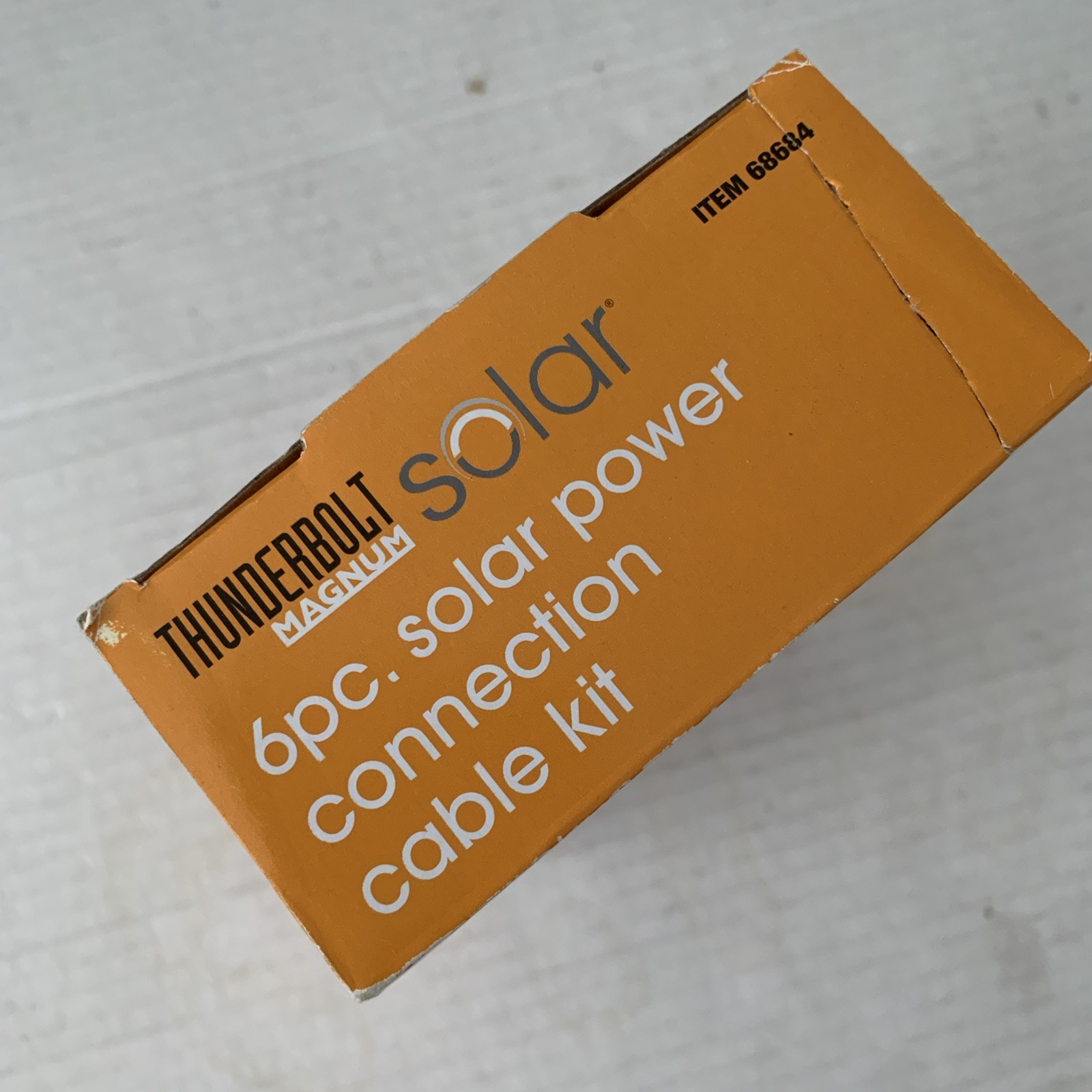 Thunderbolt Magnum 6PC Solar Panel Power Connection Cable Kit 12 Volt 68684