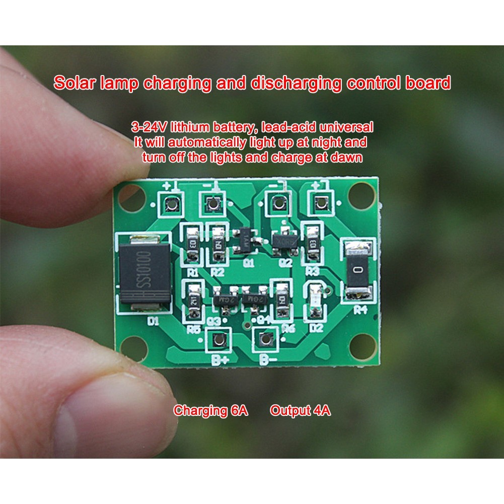 Solar Street Light Control Board 324V with Efficient Charging and Output Design