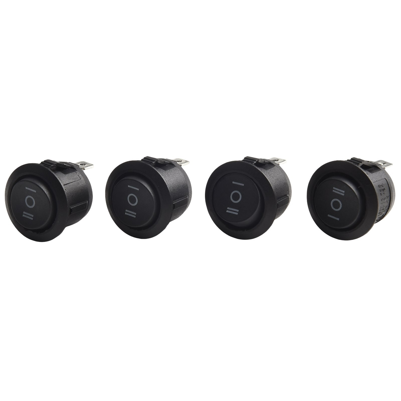 Convenient Package of 4 Momentary Rocker Switches 3 Pin 3 Position ON Off ON
