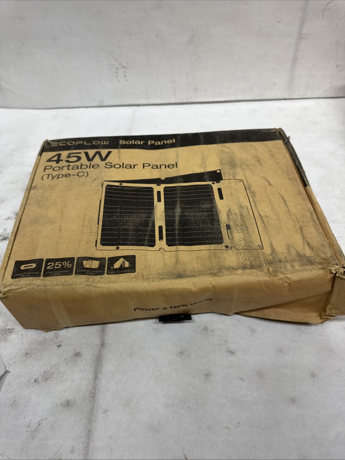 EcoFlow Type-C 45W Portable Solar Panel Foldable Power Station USB XT60i