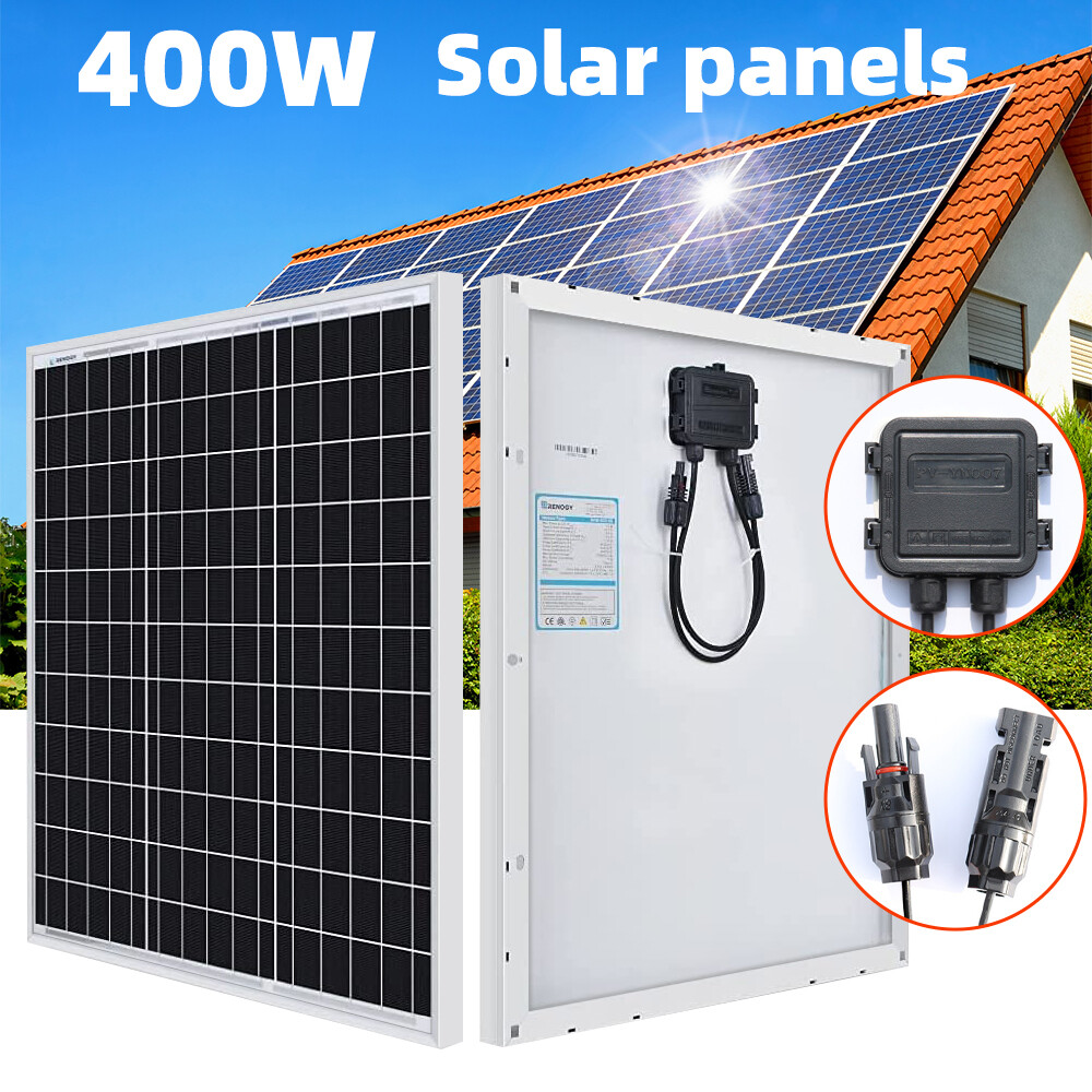 200W Watt Mono Solar Panel 12V Charging Off-Grid Battery Power RV Home Boat Camp