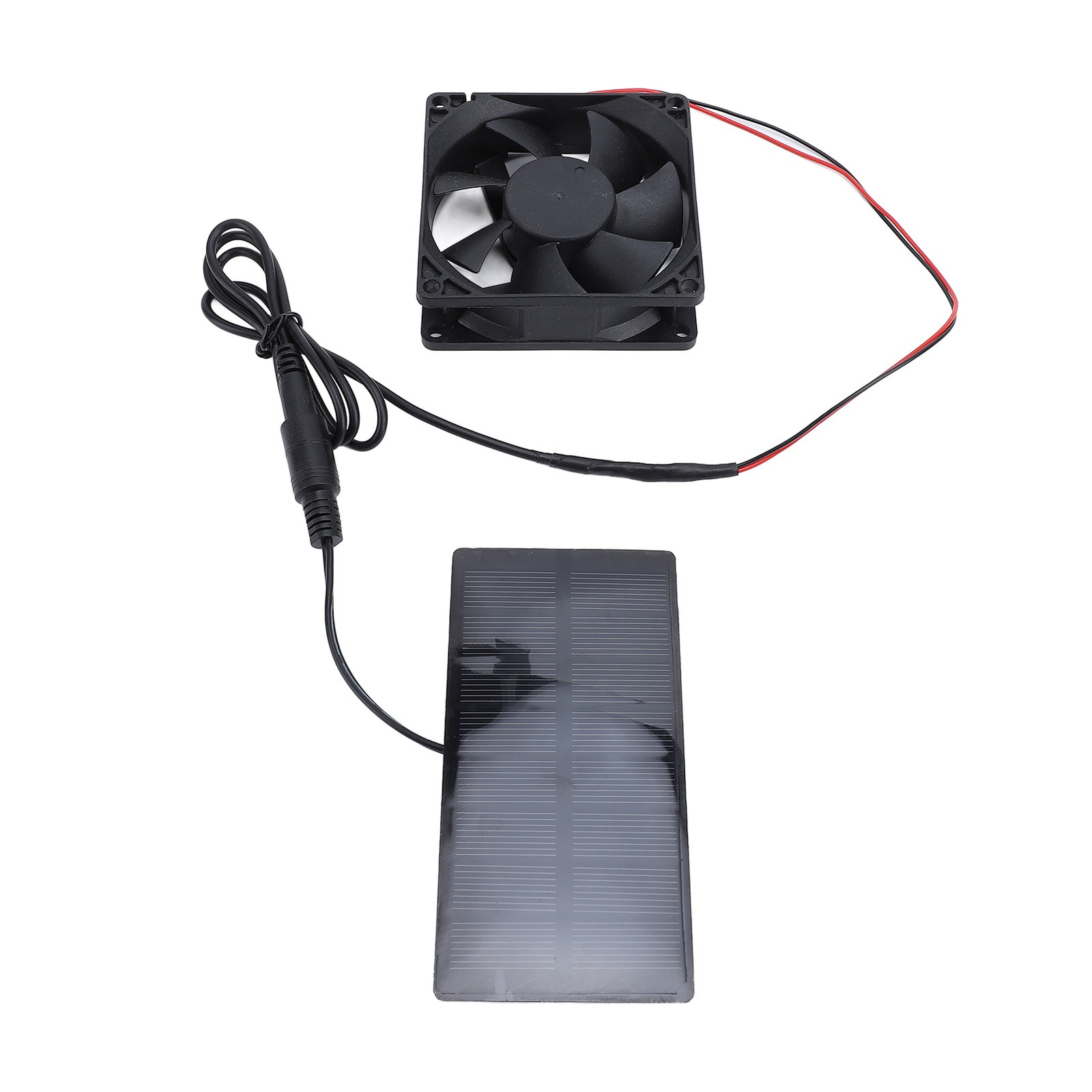 0.8W 4V Solar Panel Fan Kit Efficient Cooling For Greenhouses Easy To Use