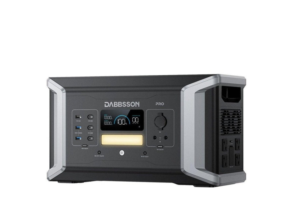Dabbsson 2000W 1024Wh Portable Power Station LiFePO4 Battery Expandable