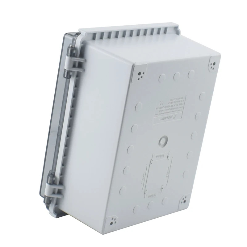 IP67 Waterproof Transparent Cover Enclosure Juction Box ABS Plastic Outdoor powe