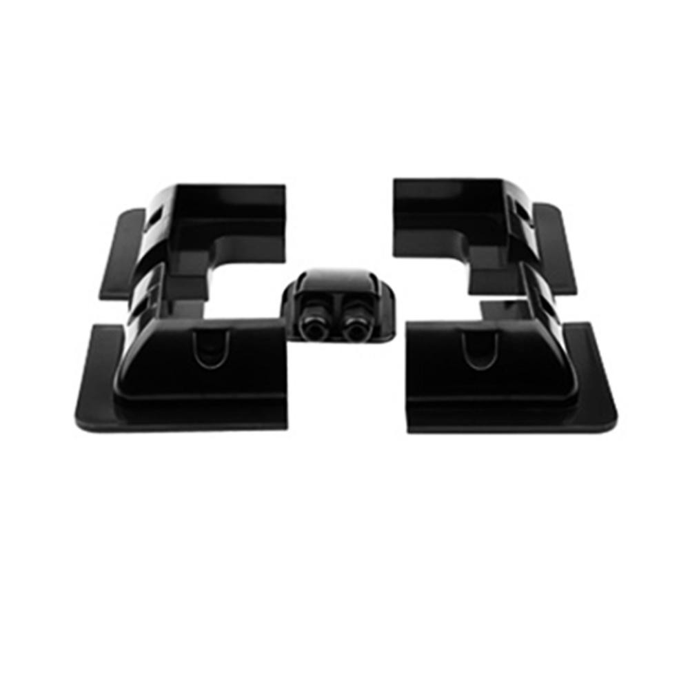 Solar Panel Mount Kit 7PCS ABS Brackets for RVs Boats No Drilling Needed