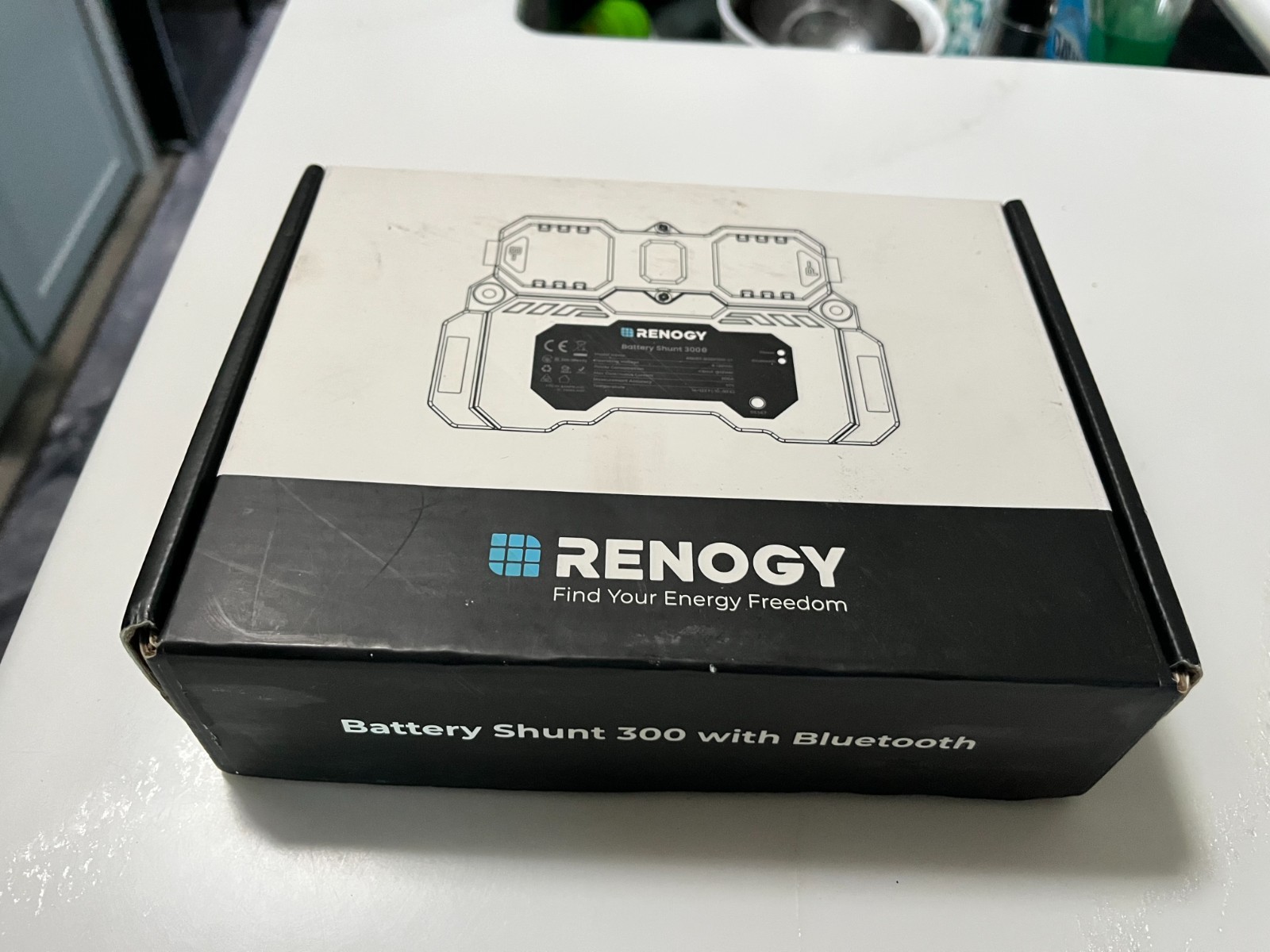 Renogy 300A Battery Shunt, Battery Tester, Bluetooth Battery Monitor