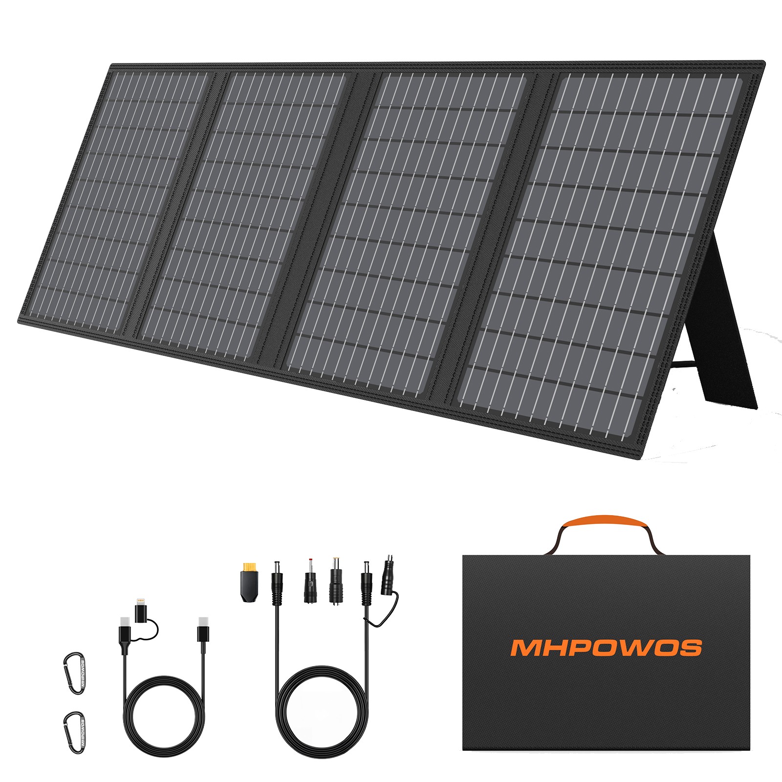 Solar Panel 60W for Anker SOLIX C200 Power Bank 192Wh Portable Power Stations