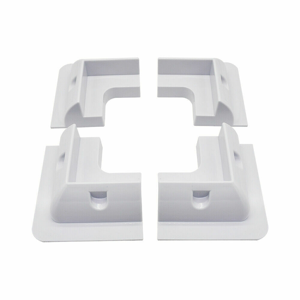 5/7Pcs Solar Panel ABS Mounting Corner Bracket Without Drilling For Caravans FS