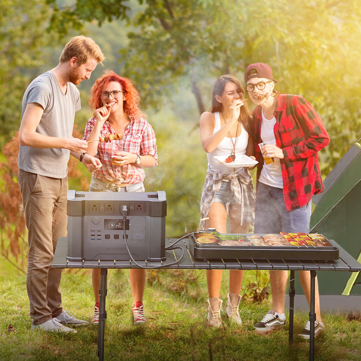 ALLPOWERS S2000 Pro Solar Generator Portable Power Station For Outdoor Camping