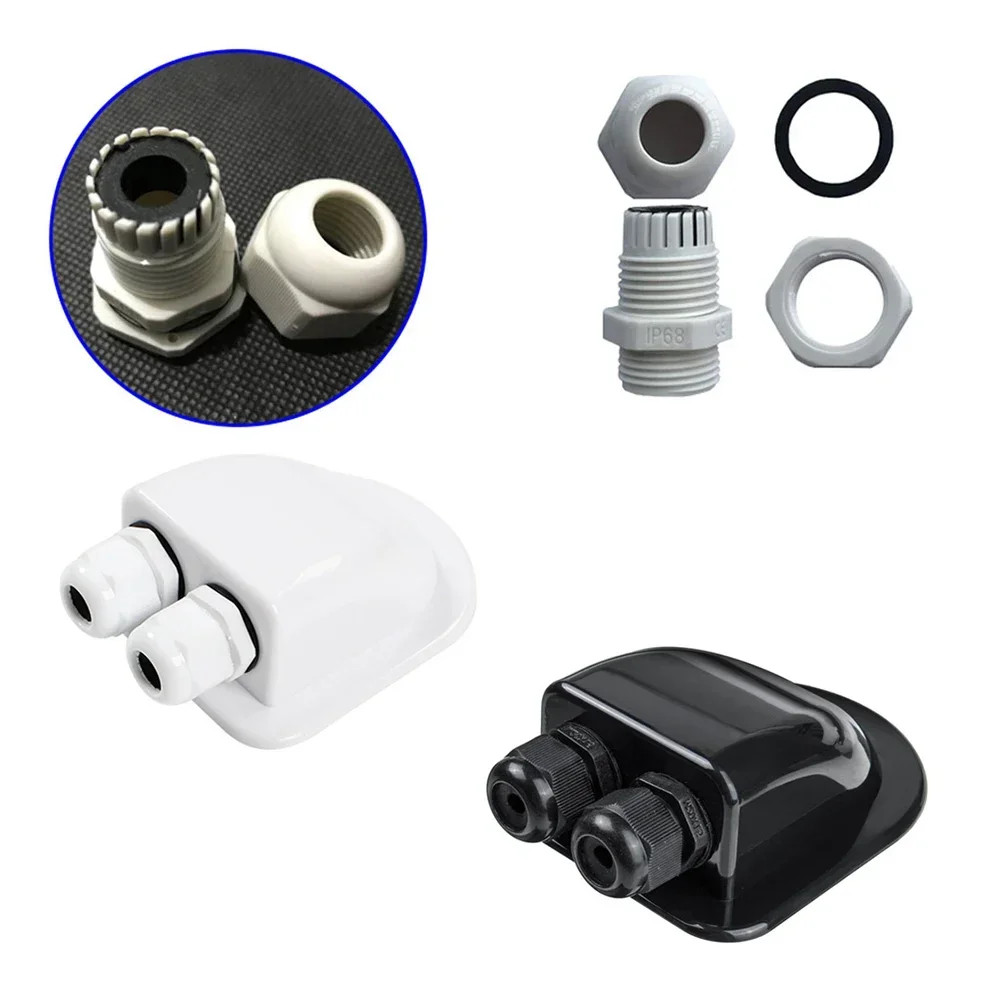 Solar Junction Box Dual Cable Entry Gland for Solar Project on Car RV Caravan Bo