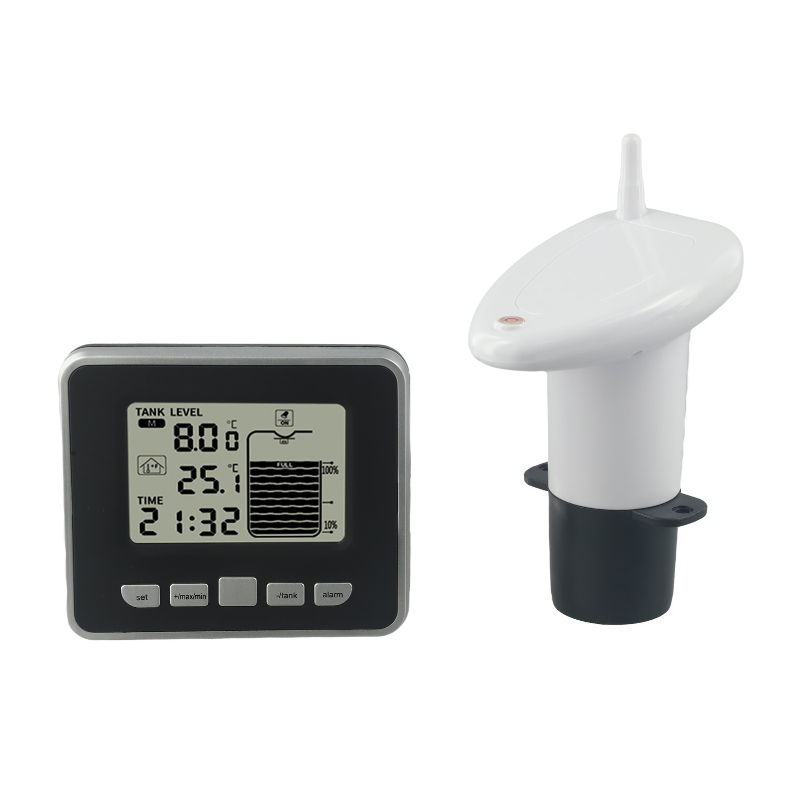Water Level Monitoring Living Room Outdoor Water Tank Indoor Temperature Gauge