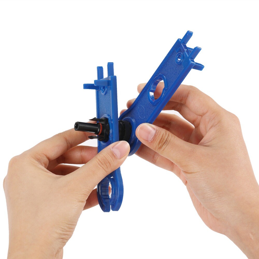 24PCS Wire Panel PV Cable Connectors Crimper Pliers Solar Crimping Tools Set