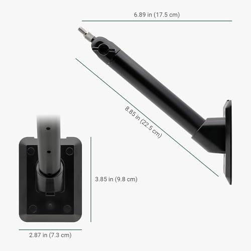 Universal Solar Panel Wall Mount for Ring, Eufy, Arlo, Wyze, Reolink – Adjustabl