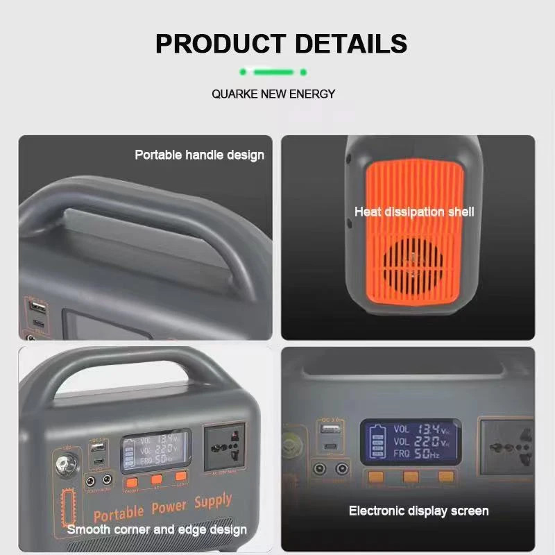 400W Portable Power Station Solar Generator 220V 192Wh Lifepo4 Power Bank for Ca