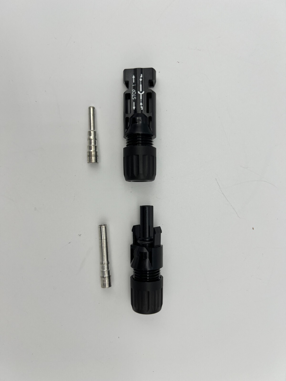 Pair connectors for PV 6 AWG wires Staubli MC4 UL listed