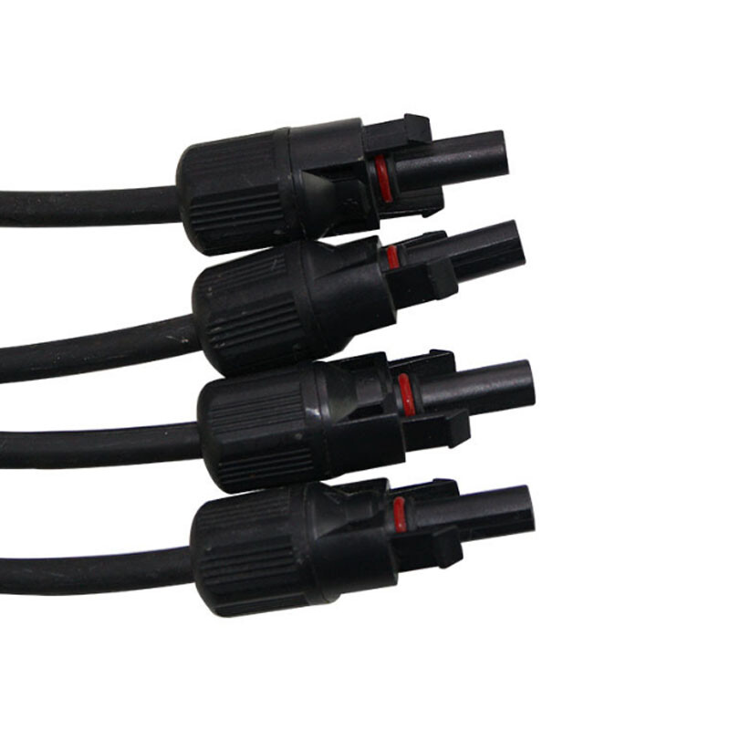 Solar Panel Y Branch Cable Connection Adapter Connector Extension Waterproof US