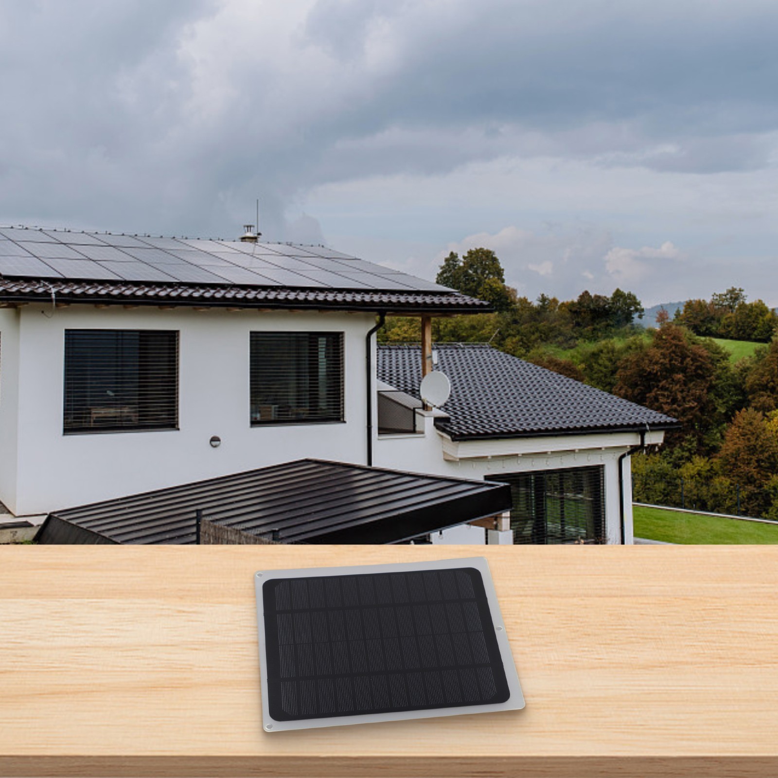 Wide Application Solar Charger for Urgent Lights Electric Fans and More