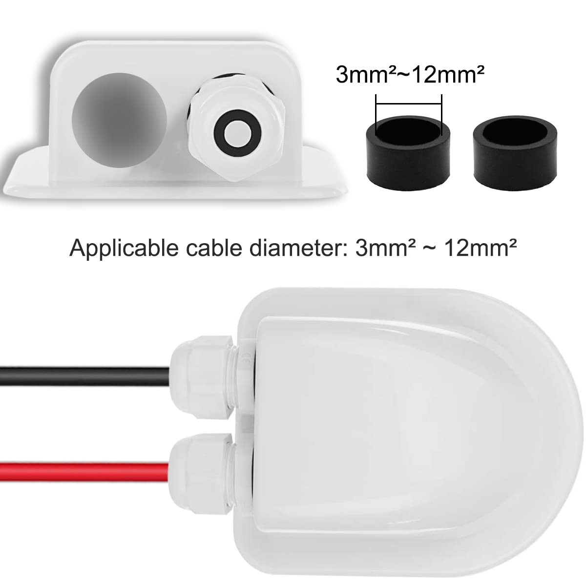 Double Cable Entry Gland – Perfect for Solar Projects on Yachts & Cabins
