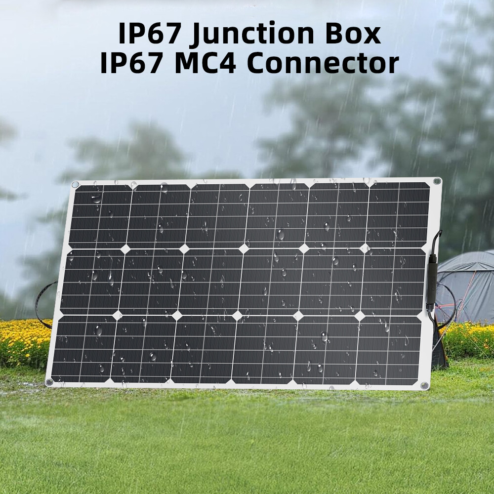 600W 300Watt 12V Solar Panel Monocrystalline Flexible for Marine RV Boat Camping