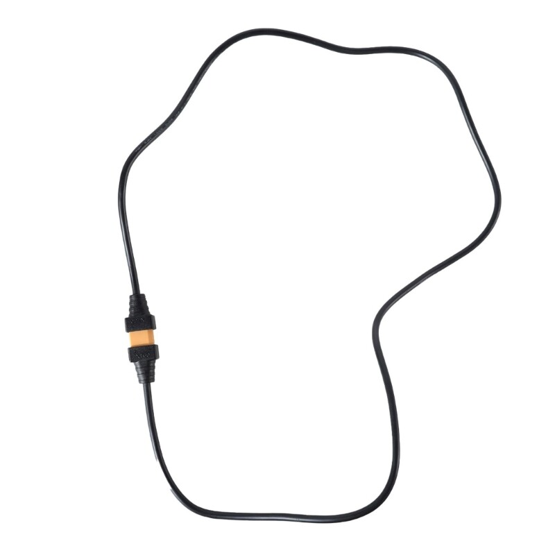 18AWG XT60 Extension Cord Male/Female for Remote Control Toy Solar Energy Black