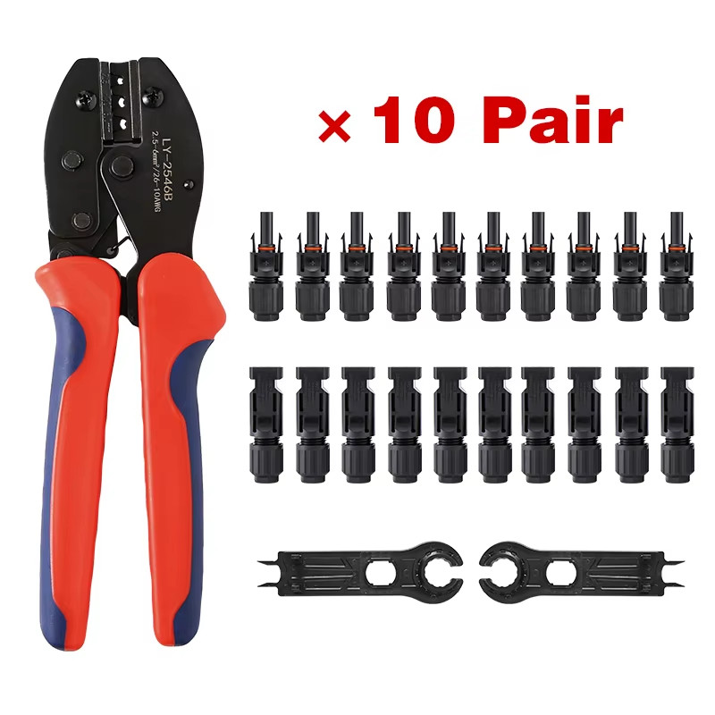 DC Solar Connector 1000V30A Solar Panel Branch PV Connectors Connect Stecker Too