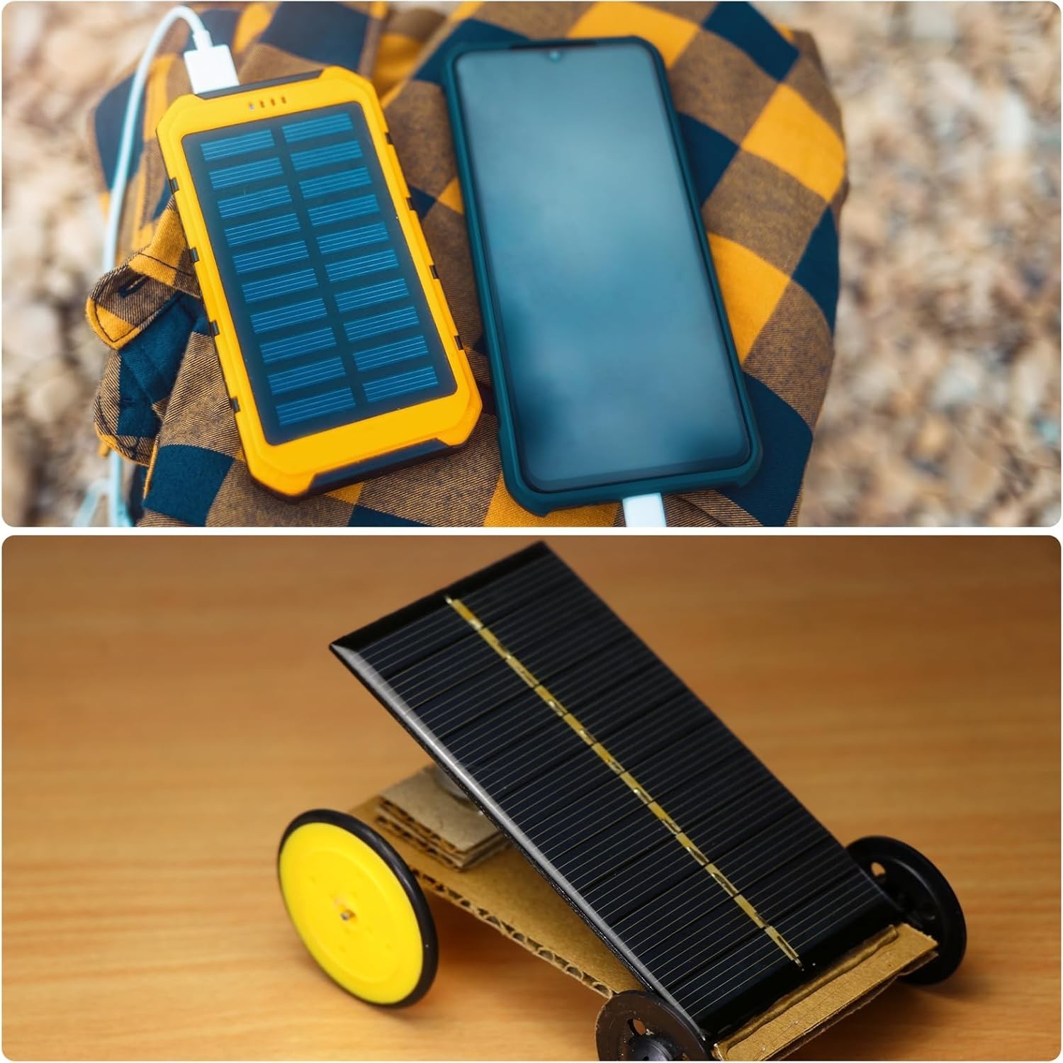 10 Pcs 1.5V 0.09W 60mA Mini Solar Panels, Small Polycrystalline Solar Cell Pa…