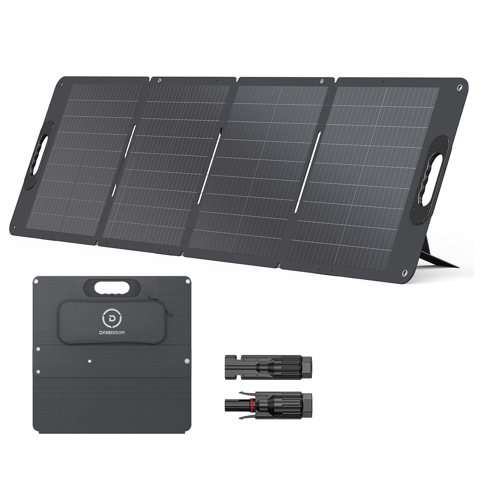 Dabbsson 3030Wh Portable Power Station 1200W Solar Generator +120W Solar Panel