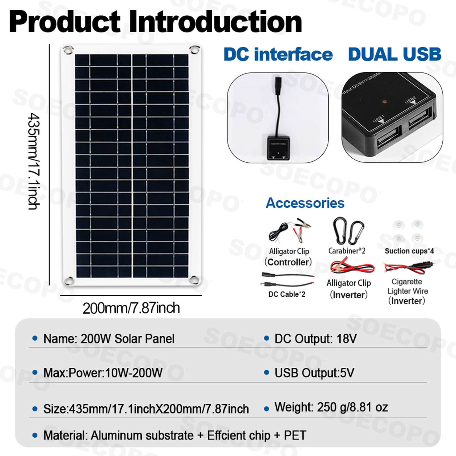 Ultimate 6000W Solar Power Bundle: Inverter DC 12V – AC 110V/220V + 2pcs Solar