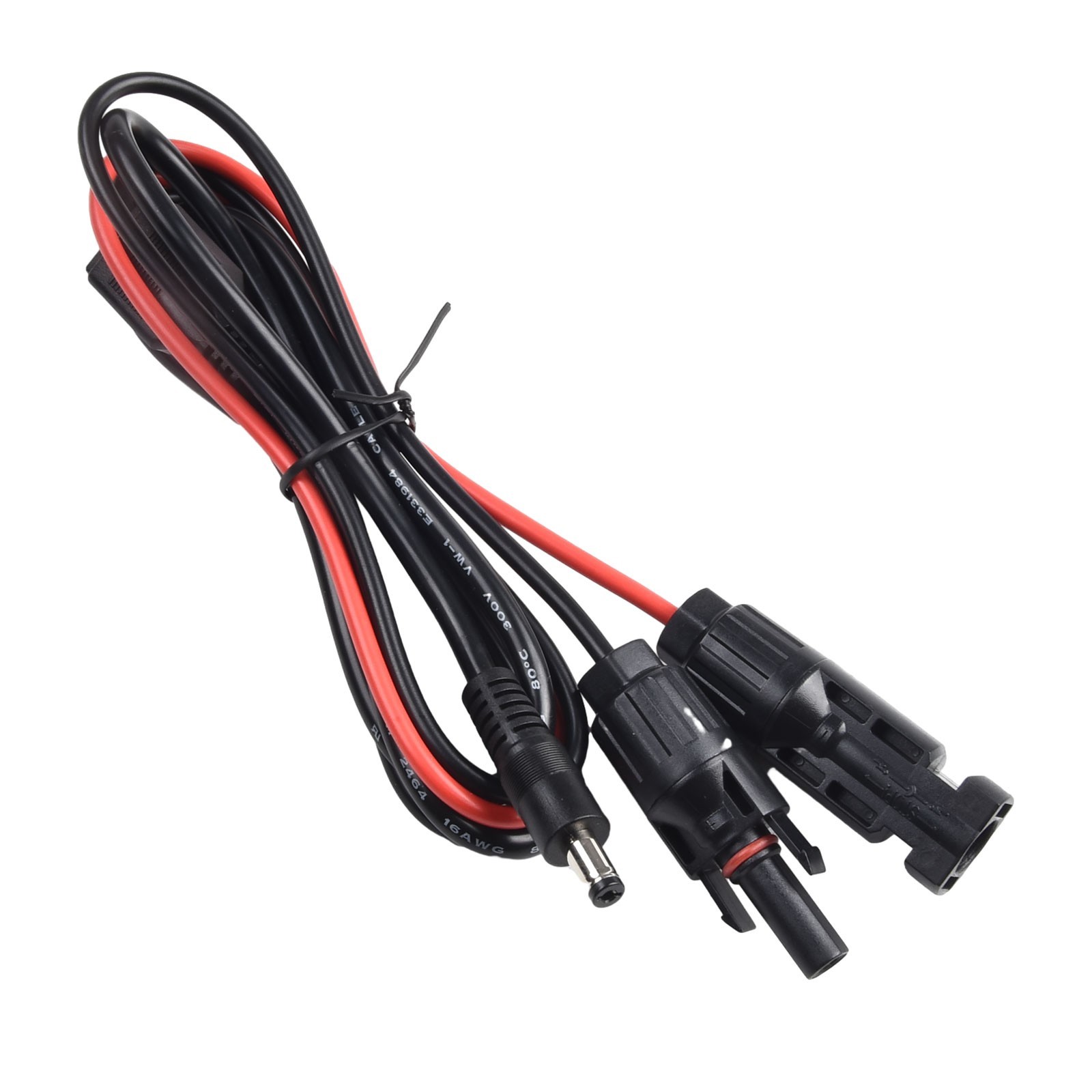 DC5521 to PV Panel Connector Cable 1.5m 16 For AWG Heavy Duty Solar Application