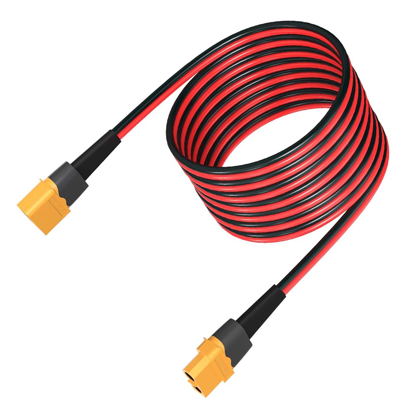 10 AWG XT60 Female Male Connector Adapter Solar Extension Cable RC Battery Cable