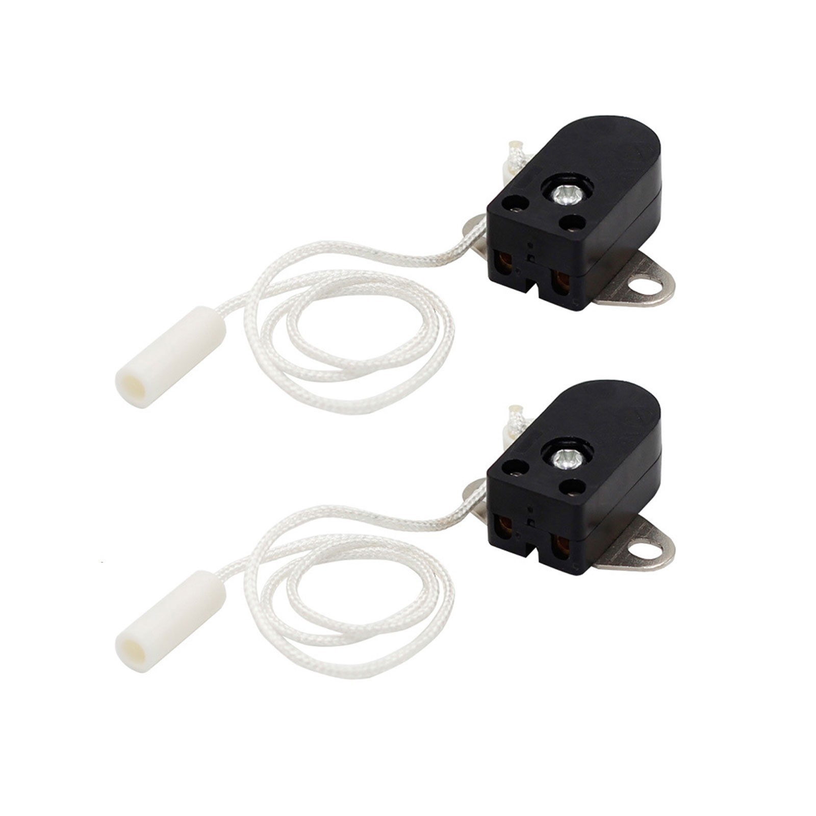 Pull Rope Switch for Lighting Fixtures 250V 2A Rotating Pull Cord Switch