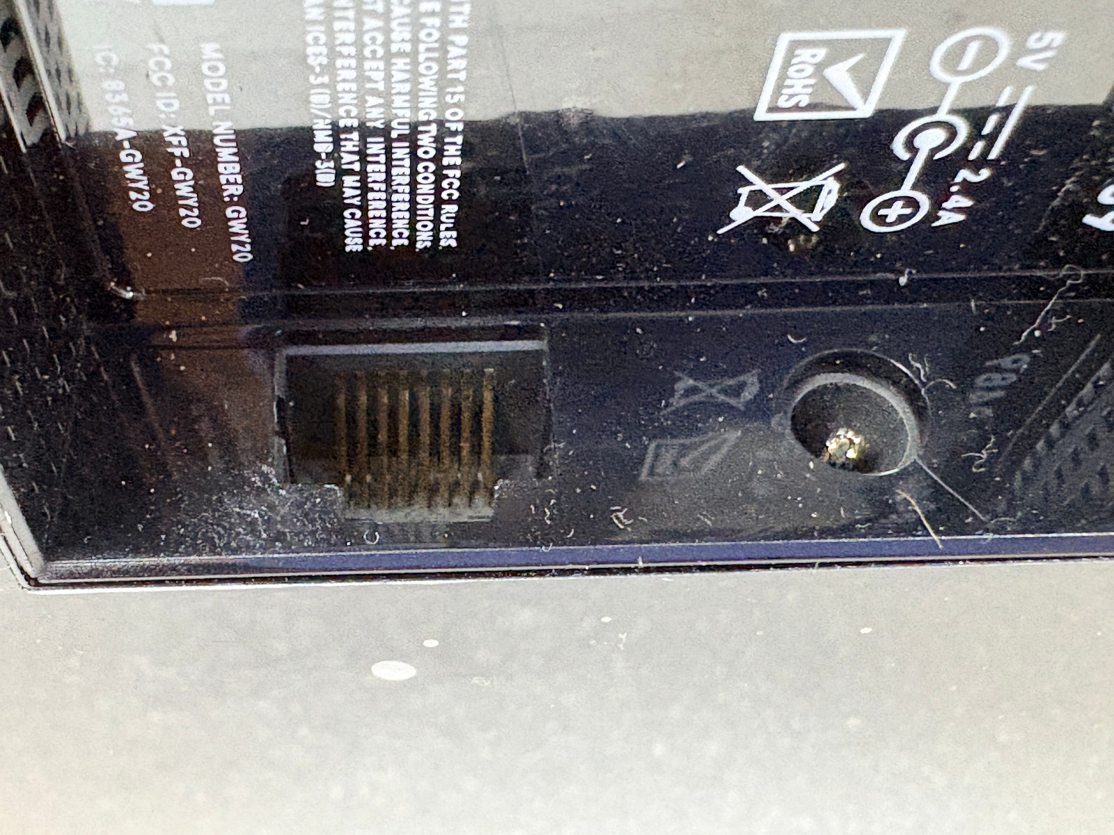Tesla – Tesla Part No. 1490255-00-A, Model No. GWY20 Solar Gateway – w/ Pwr Adpt