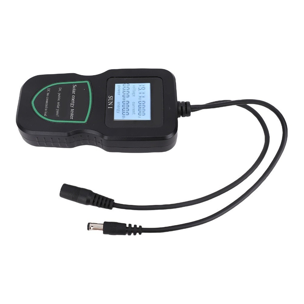 Photovoltaic Panel Tester with LCD Display Solar Tester for Power Measurement