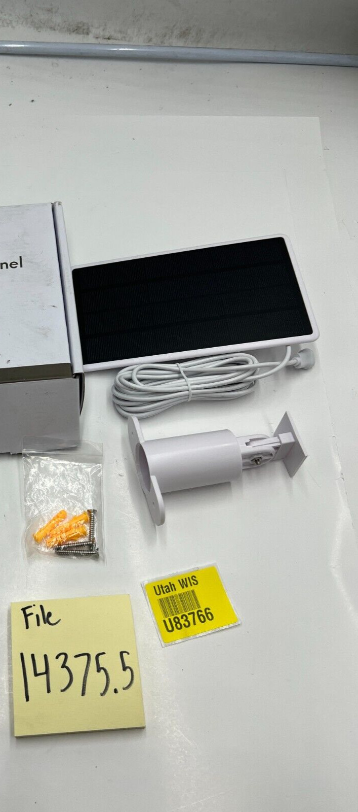 Wasserstein Solar Panel for Noorio Outdoor Security Cameras – 2W Solar Power