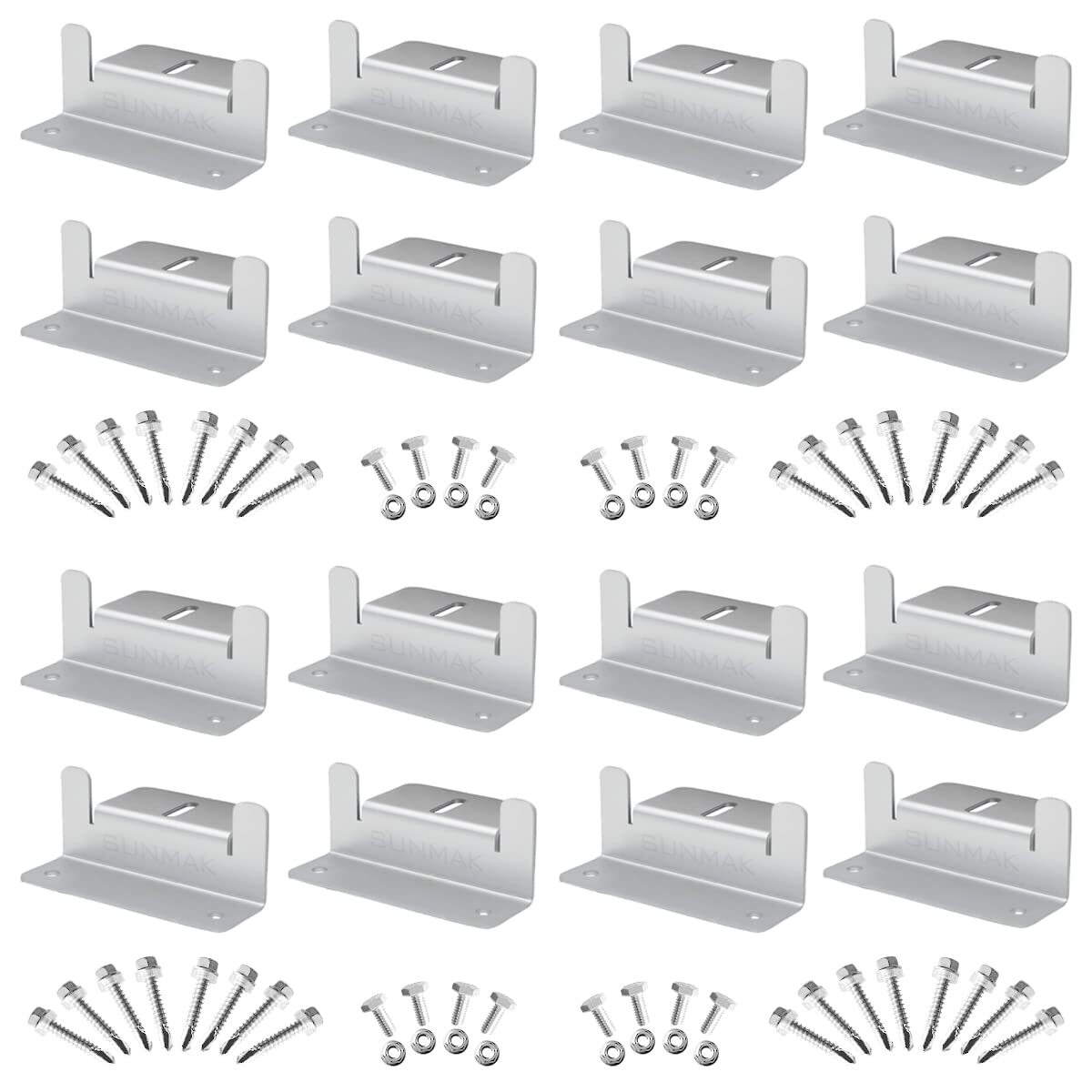 16 Units Per Set Solar Panel Mounting Z Brackets Solar Panel Mounting Brackets L