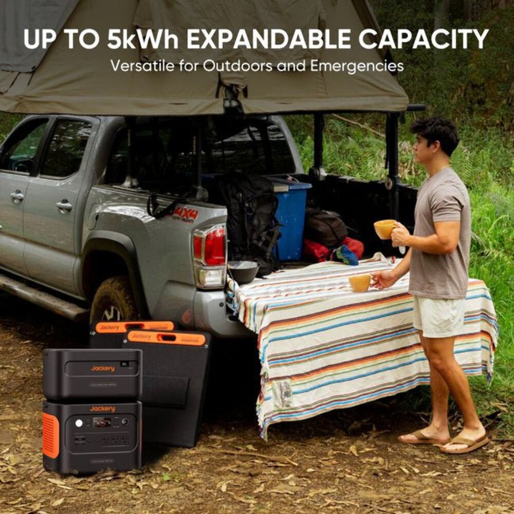 Jackery E500 v2 + 200W Solar Panel–Ships to PR HI AK Guam Saipan– Trusted Seller