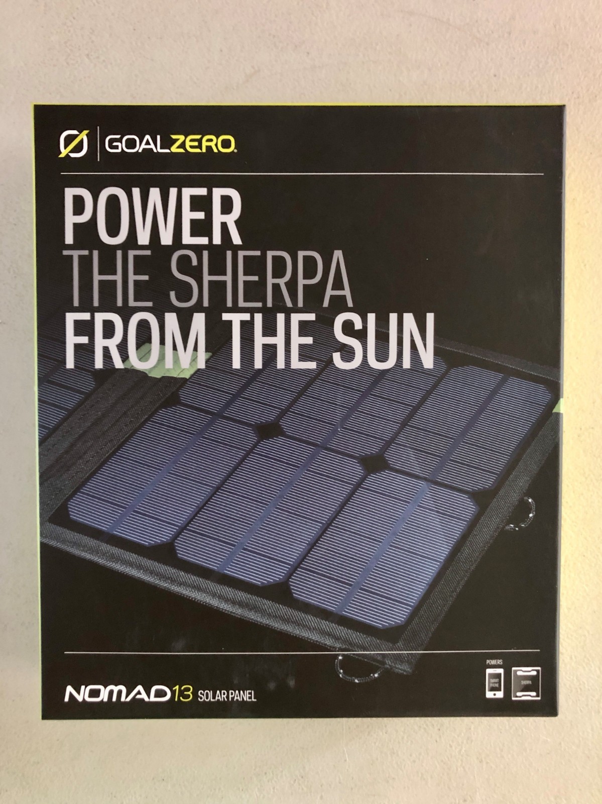 Goal Zero Nomad 13 / The Sherpa Solar Panels