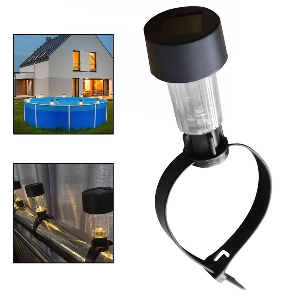 Weatherproof Solar LED Pool Light Energy saving Solution for Nighttime Pool Fun