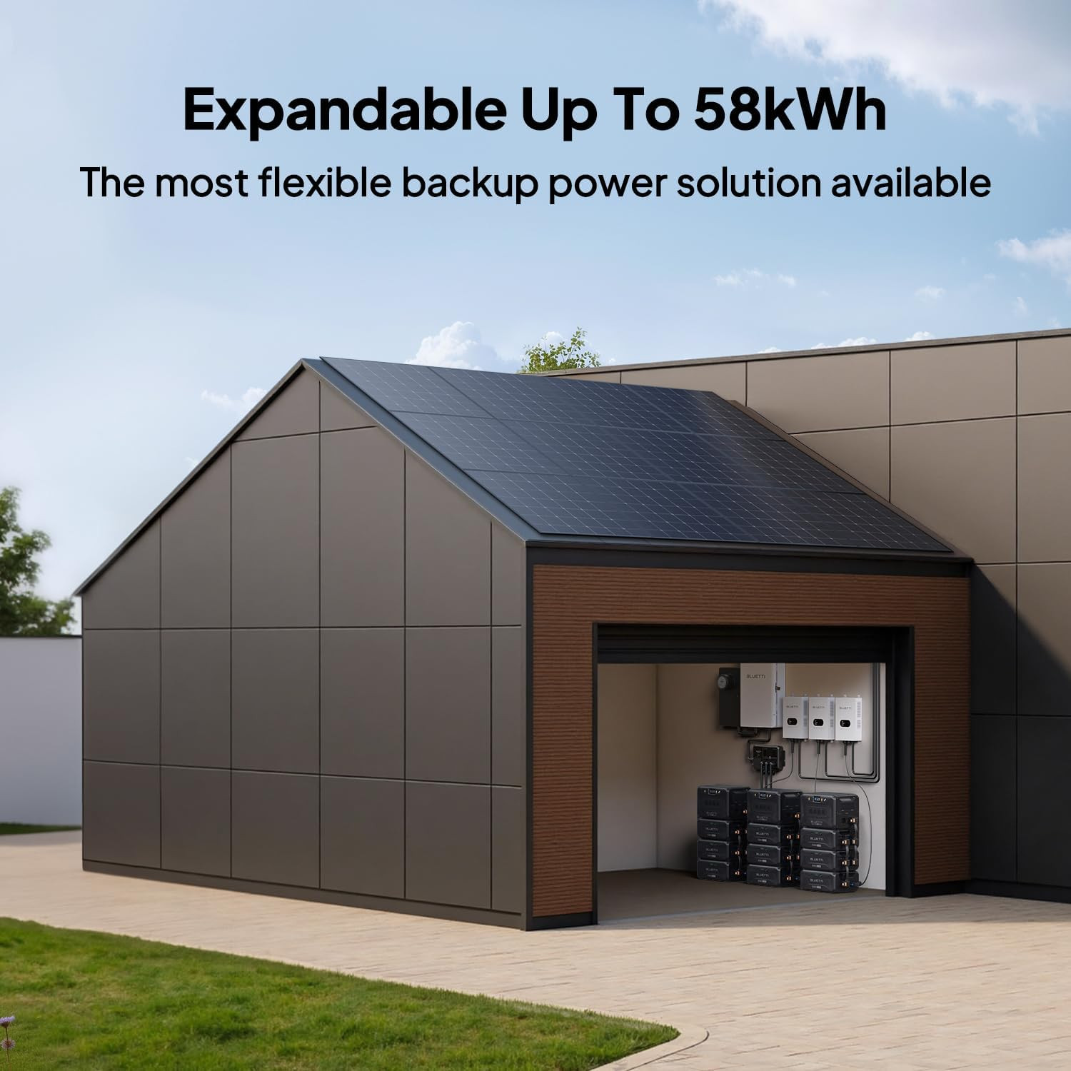 BLUETTI B300K Expansion Battery 2764.8Wh for AC200L/AC300/AC500 LFP for Backup