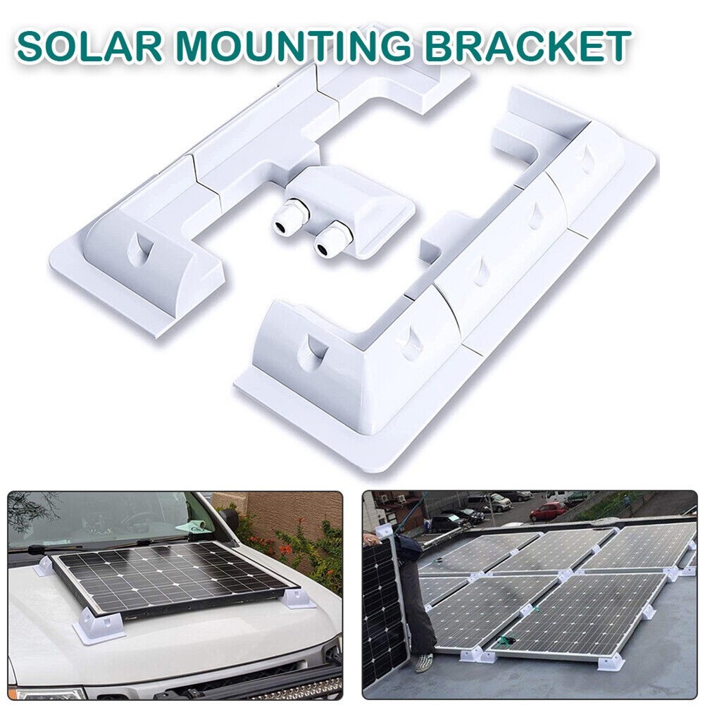 Environmentally Friendly ABS Material Solar Panel Mounting Bracket Set