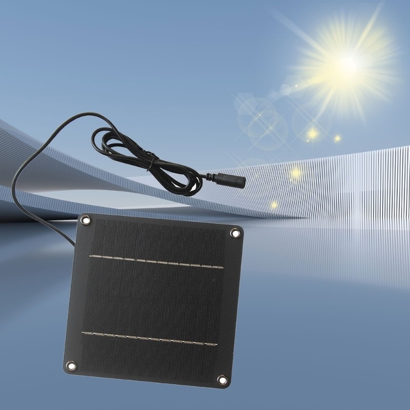 High Efficiency 4W 12V Solar Panel 6inch for Garden Light Small Home Systems