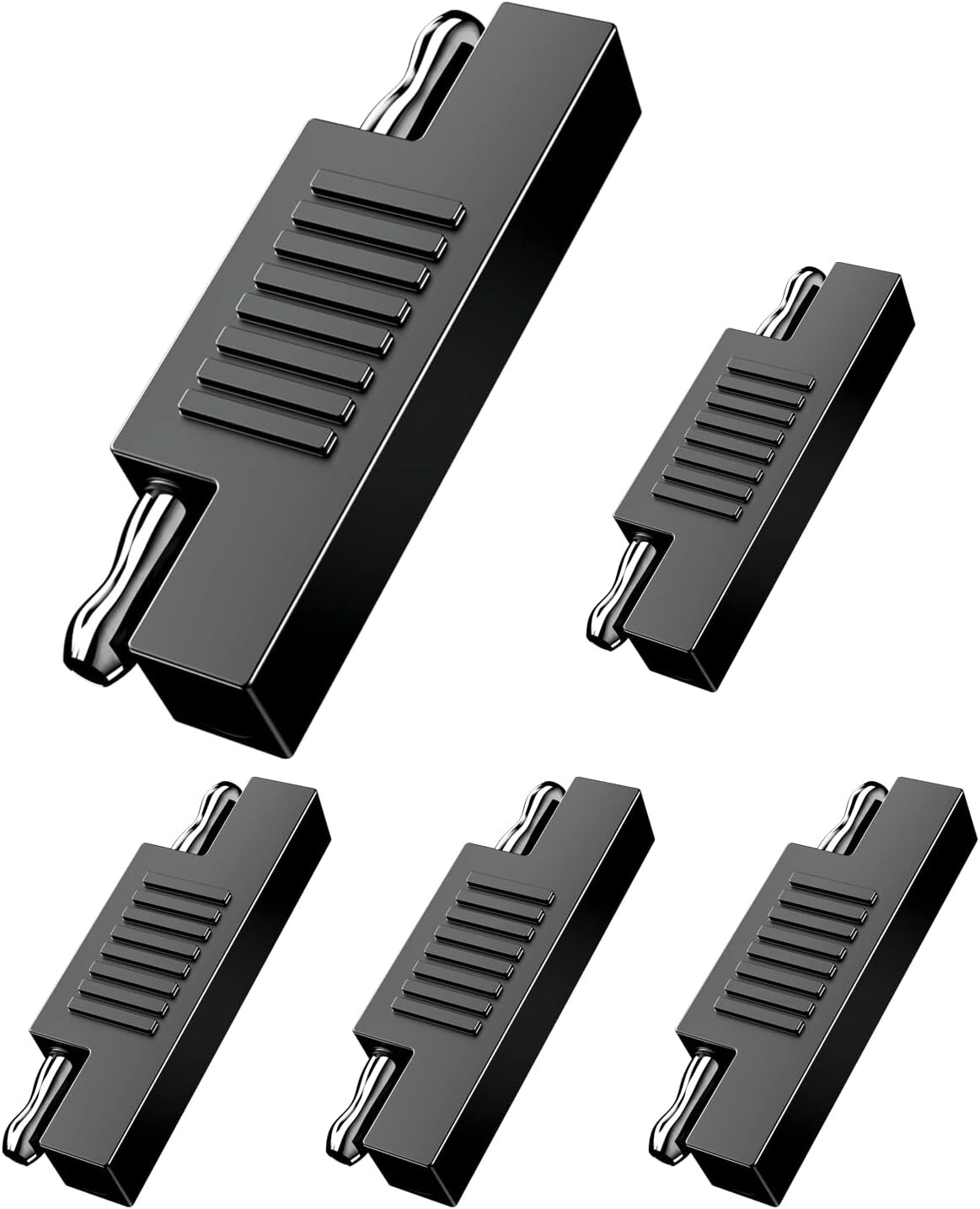 Versatile SAE Polarity Reverse Adapter Connectors for 12V/24V Systems – 5 Pack