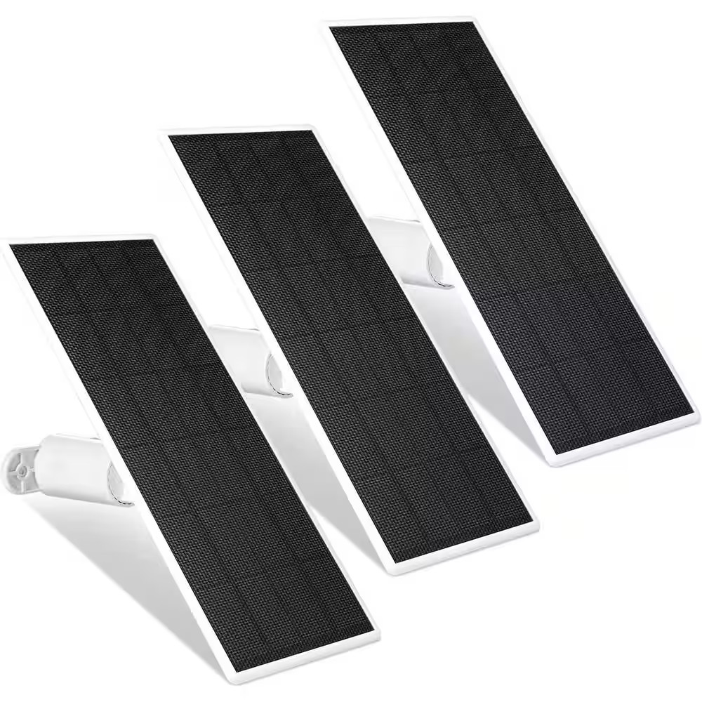 Solar Panel for Google Nest Cam Outdoor or Indoor, Battery – 2.5-Watt Solar Powe