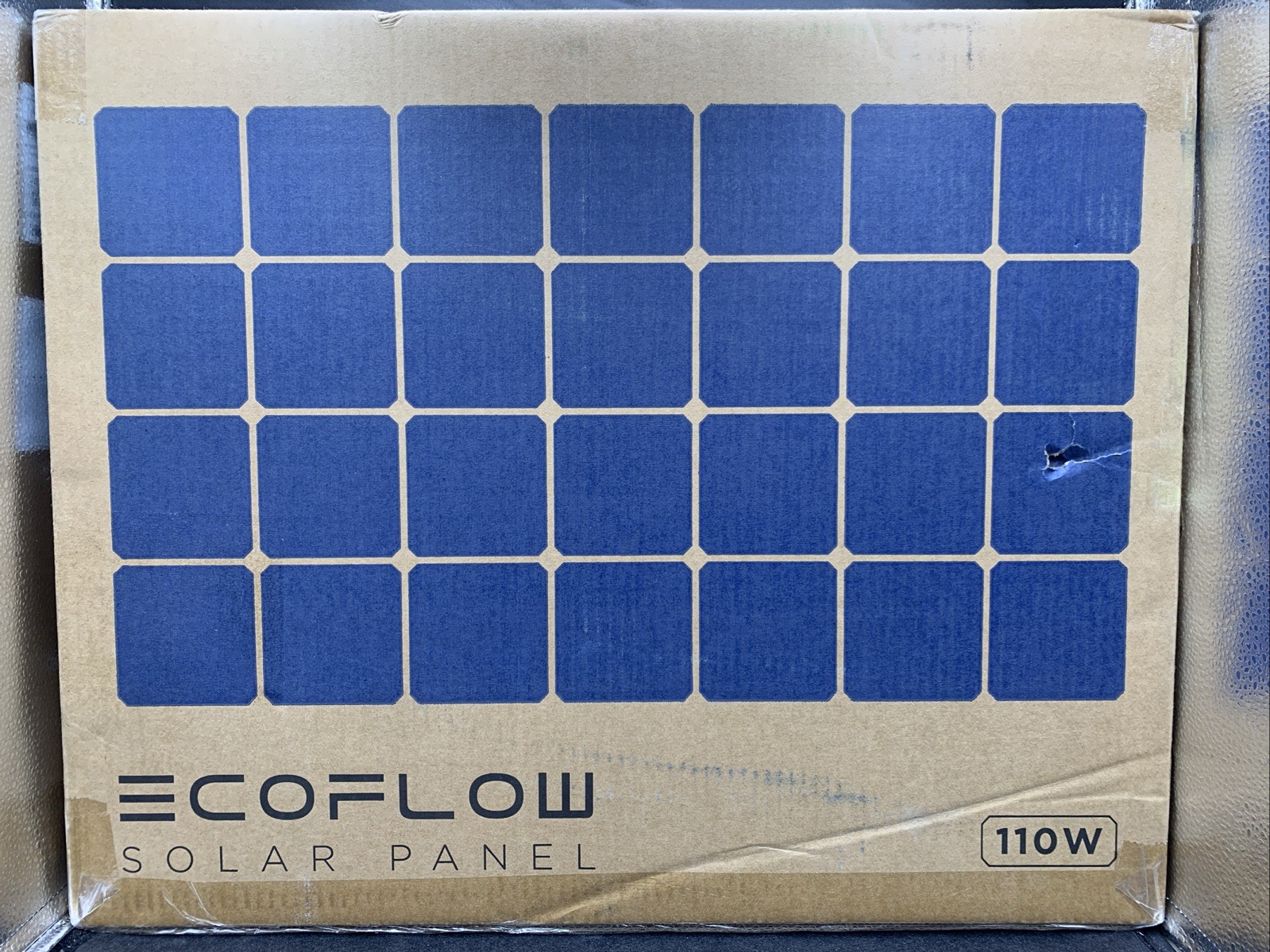 EcoFlow 110W Portable Solar Panel EF-Flex-110C Foldable with Carry Case